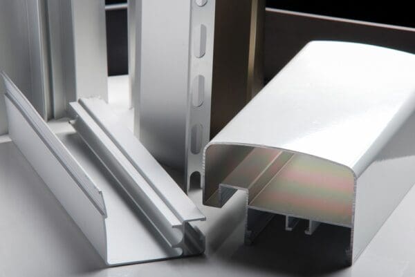 Aluminum profile for window, door, bathroom box