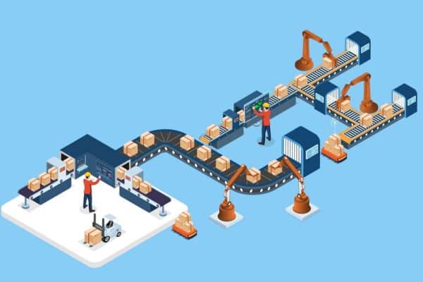 Smart Warehouse Technologies with agv robots, warehouse Automation System and Automated inventory control platforms