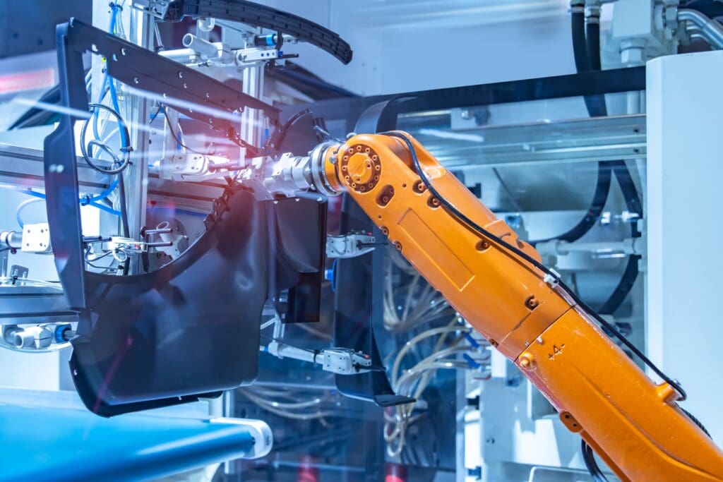 Machine factory robot arm part